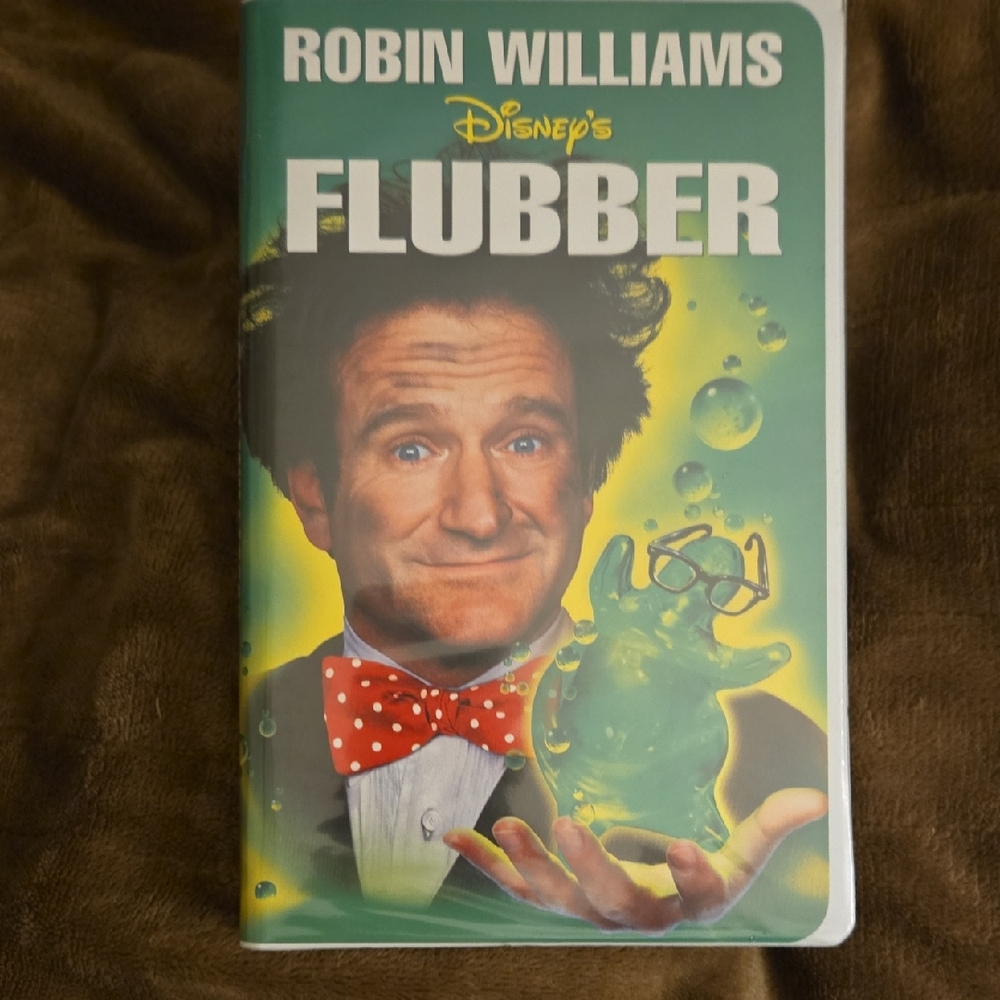 Disney Flubber VHS - Green and Red